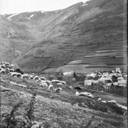 Commune de Jurvielle dans les années 50.