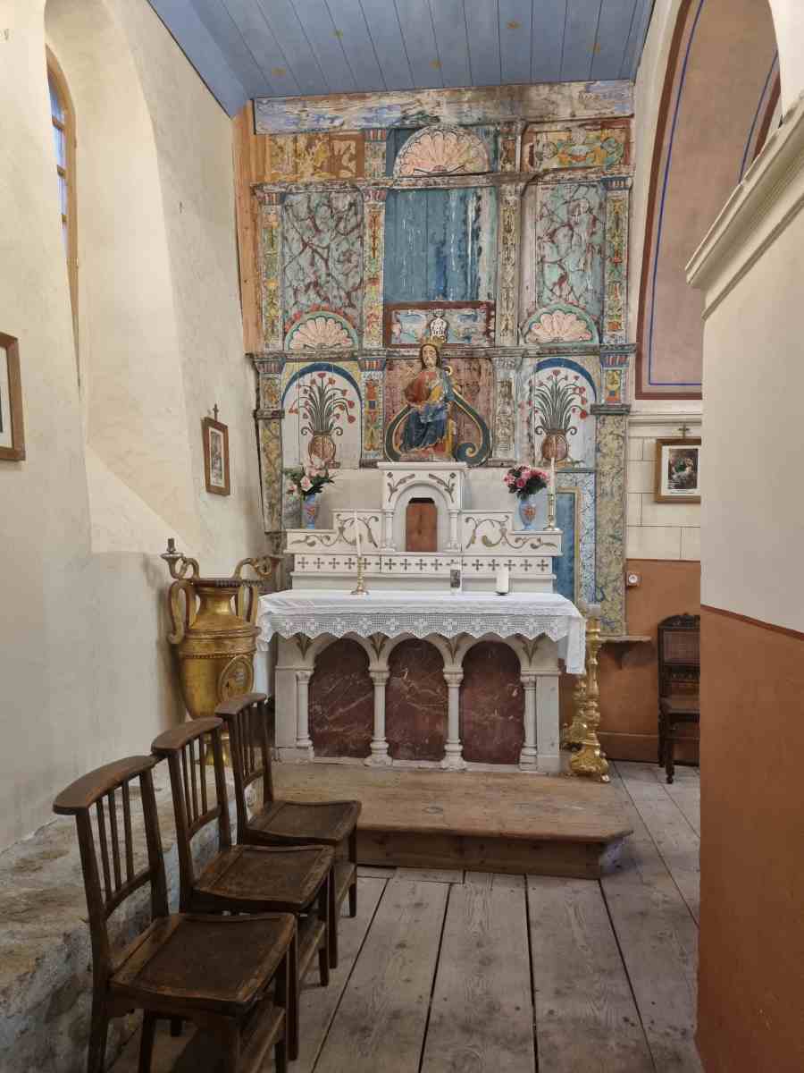 chapelle nord de l'Eglise de Jurvielle